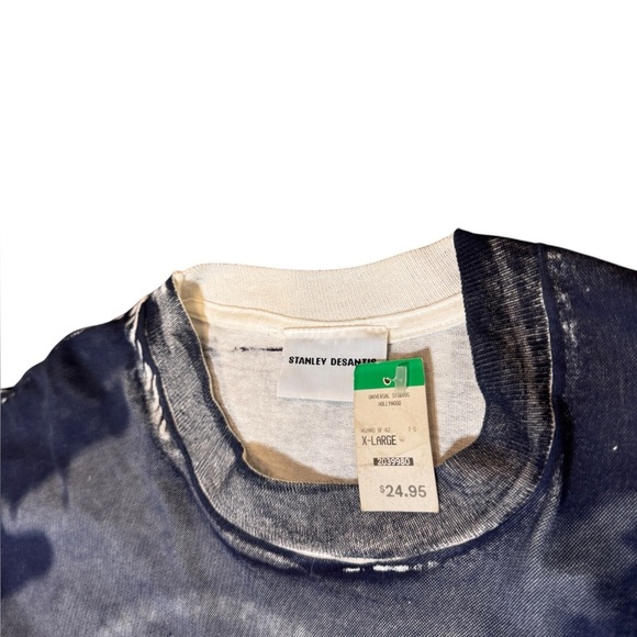 NOS Wizard Of Oz Vtg 1992 Stanley Desantis AOP Double Sided Graphic T Shirt Read - Picture 4 of 10